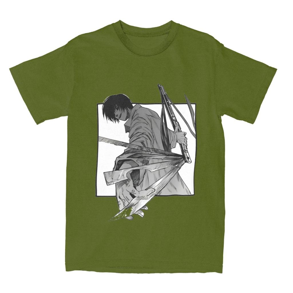 Japan Anime Sakamoto Days T-Shirt Neuheit T-Shirts Kurzarm Klassische Oberteile Sommer 100 Baumwolle Atmungsaktiv Übergröße 5XL T-Shirts