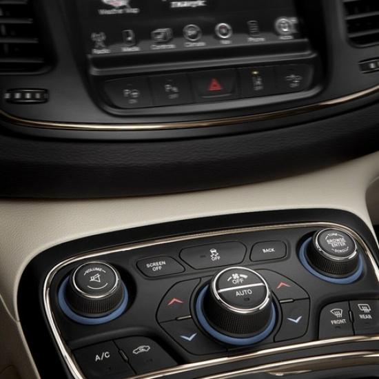 For Chrysler 200 & 300 2014 - 2017 Replacement Climate Control Button Stickers