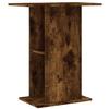 VidaXL Aquarium Stand Smoked Oak 60.5x36x72.5 Cm Engineered Wood 833644