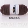 Large Skein 5-Ply Milk Cotton Yarn: Luxurious Plush for Doll Making & Seat Cushions, Available in 80 Colors