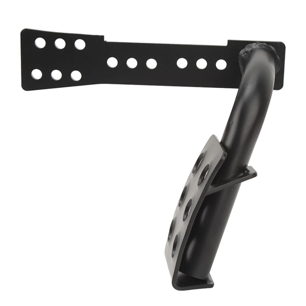 Left Side Foot Rest Kick Panel Steel Black Driver Side Dead Pedal for Wrangle JK Unlimited 2007 to 2018