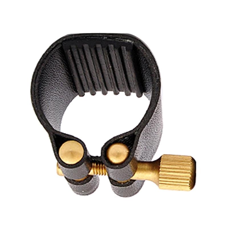 Saxophone Cap & Leather Ligature Clip Saxophone Protective Cap with Fastener