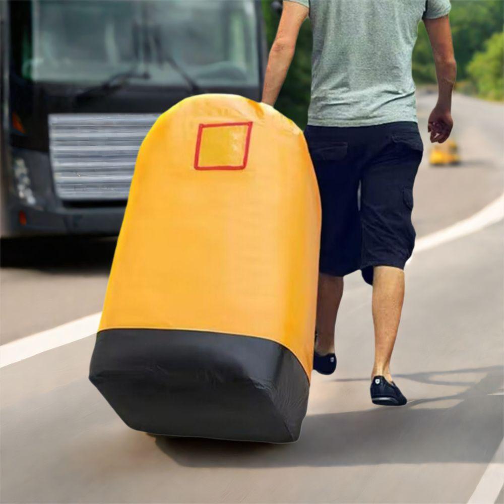 Plastic Logistics Transfer Bag Large Capacity Wear-Resistant House-moving Quilt Storage Bag Moisture-proof Waterproof