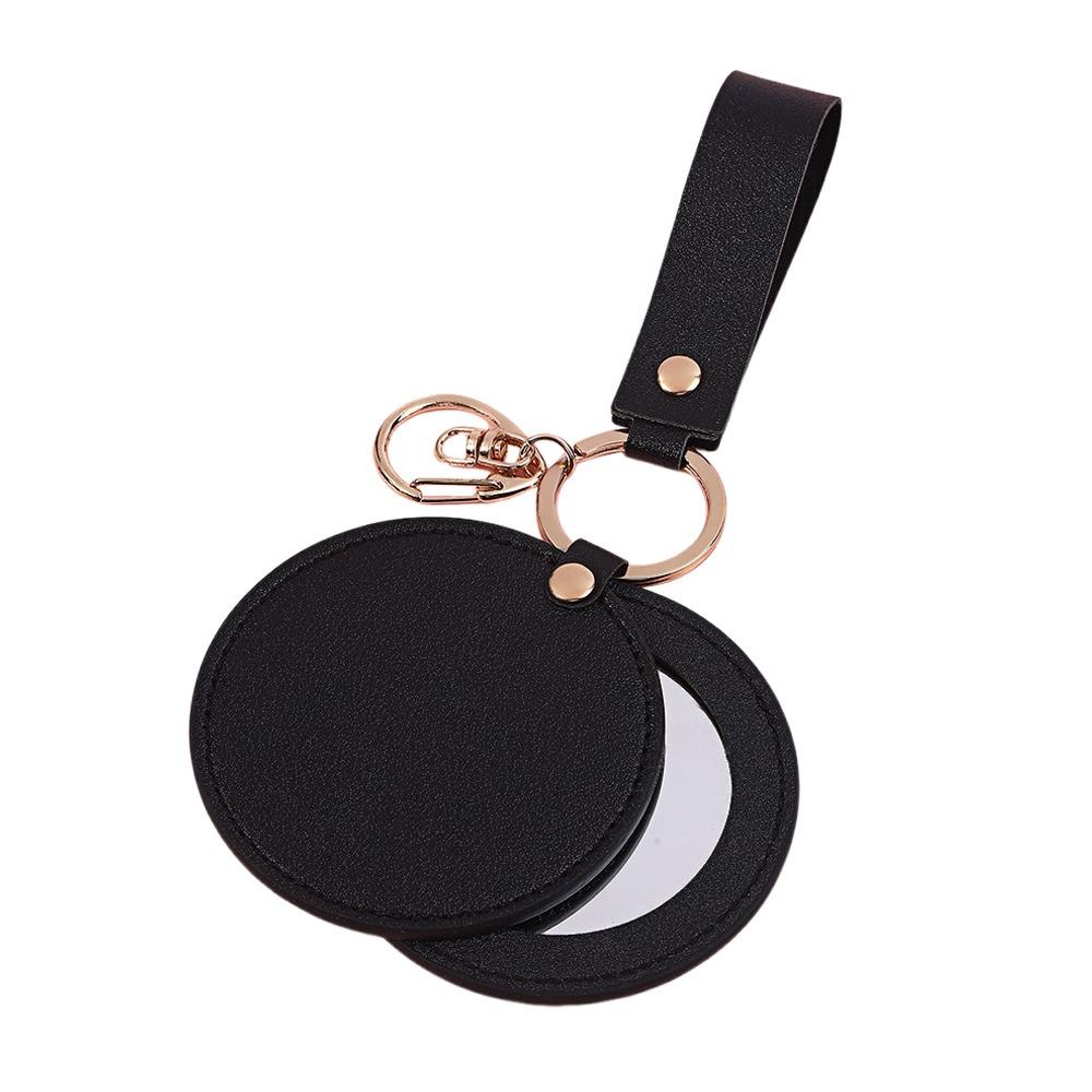 

Lightweight Mini Pocket Mirror Ultra-Thin Student Vanity Mirror Portable Travel Mirror Pocket Size чорний
