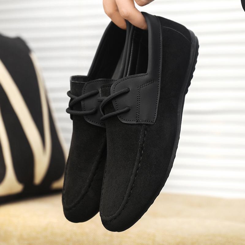 

High Quality Spring Autumn Men Loafers Soft Shoes Men Casual Shoes Slip on Flats Driving Shoes Large Size chaussure hommes 39