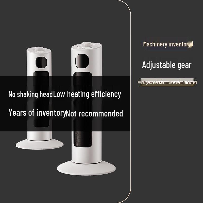 Energy-Saving Vertical Fan Heater for Home and Bathroom
