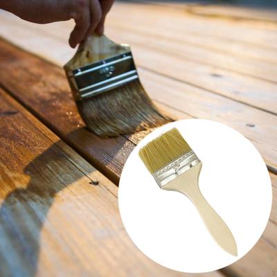 Household Paint Brush Flat Stain Painting Brushes for Stains Oil