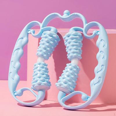 Hand Held Cellulite Massage Roller Deep Tissue Gift Manual Fascia Tool for Gym Workout