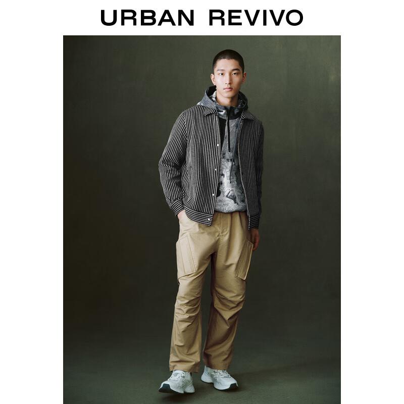 

UR Men s Color-block Stripe Casual Jacket S