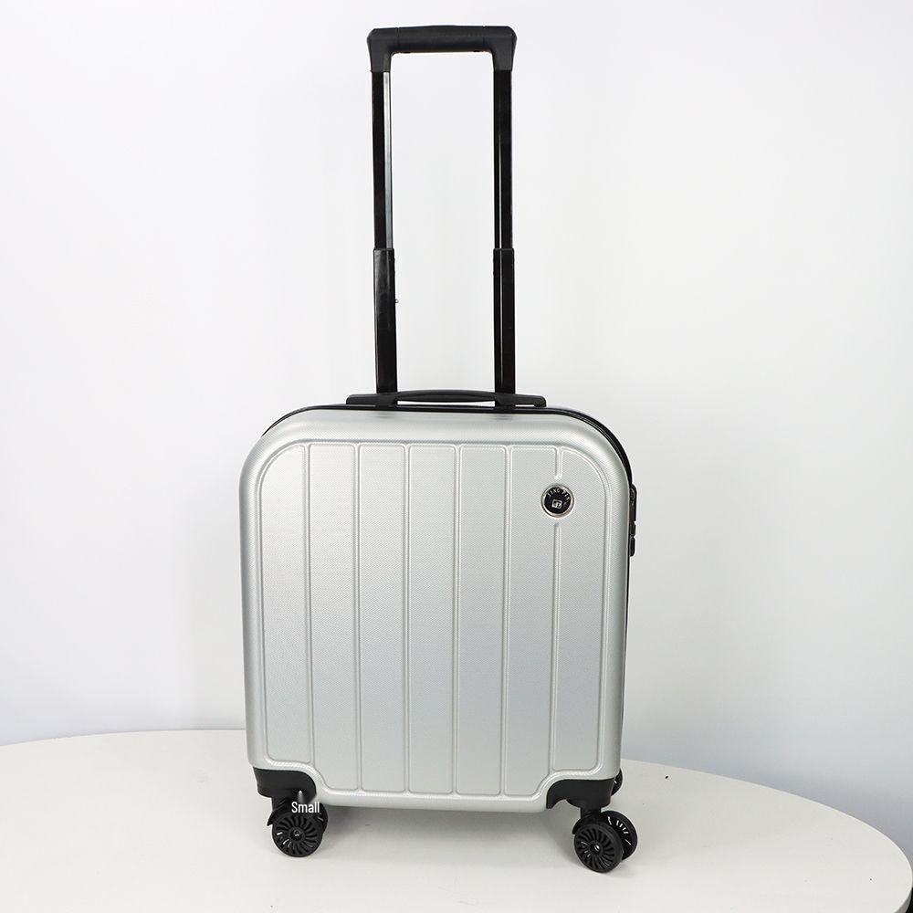 Lightweight 18" Mini Trolley Suitcase with Universal Wheels & Combination Lock