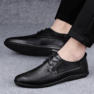 Fashion Echtes leder casual business herren hochzeit leder schuhe Büro Arbeit Gentalman Lace Up Komfortable Outdoor wanderschuhe