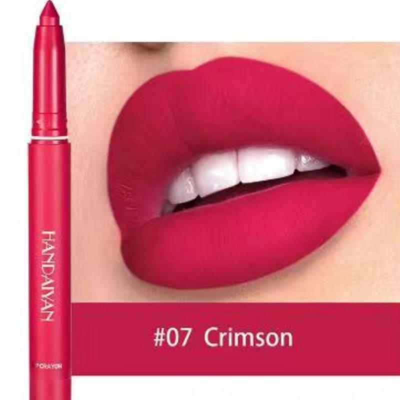 Es ist nicht leicht zu verblassen und an der Tasse zu kleben. Lippenstiftstift Matt Lipliner