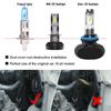 2Pcs White 9005 HB3 Led Headlight Bulbs High Low Beams 8000LM 6000K 80W Lights