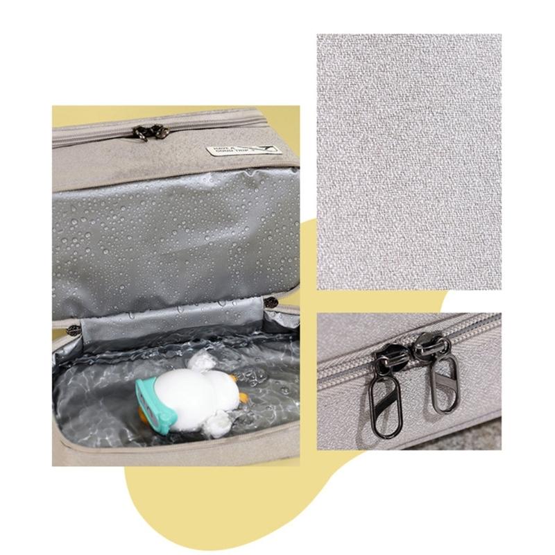 Women Men Travel Wash Necessaries Cosmetic Bag Large Capacity Professional Dry And Wet Separation Case Toiletry Handbag