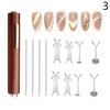 7/13Pcs Cat Eye Magnet Tool Suction Steel Ball Special Magnet Pen Nail Magnet Set For Cat Eye Gel Polish DIY Manicure Tools