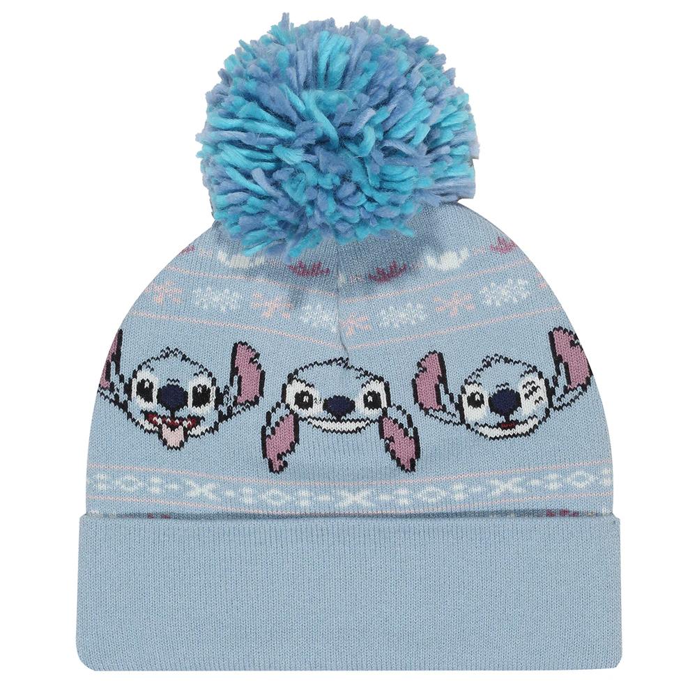 Lilo & Stitch Bommel Ski Mütze