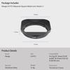 Haoge LH-X13 Bayonet Square Metal Lens Hood for Fujifilm Fujinon XF 14mm F2.8 R and XF 18-55mm F2.8-4.0 R LM OIS Lenses (compatible with X-Pro2, X-Pro