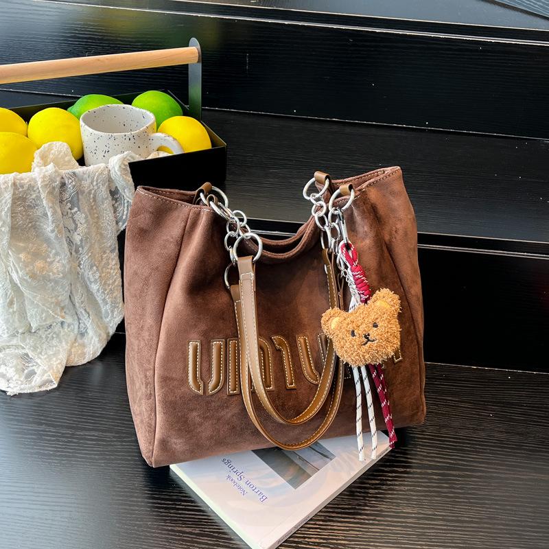 Women's Autumn Canvas Tote: Large Capacity, Casual Single Shoulder Bag for Work Commute