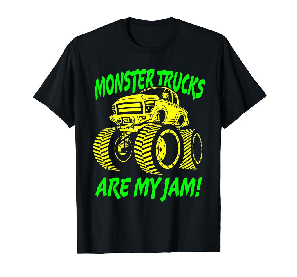 Monster Truck Are My Jam design T-shirt