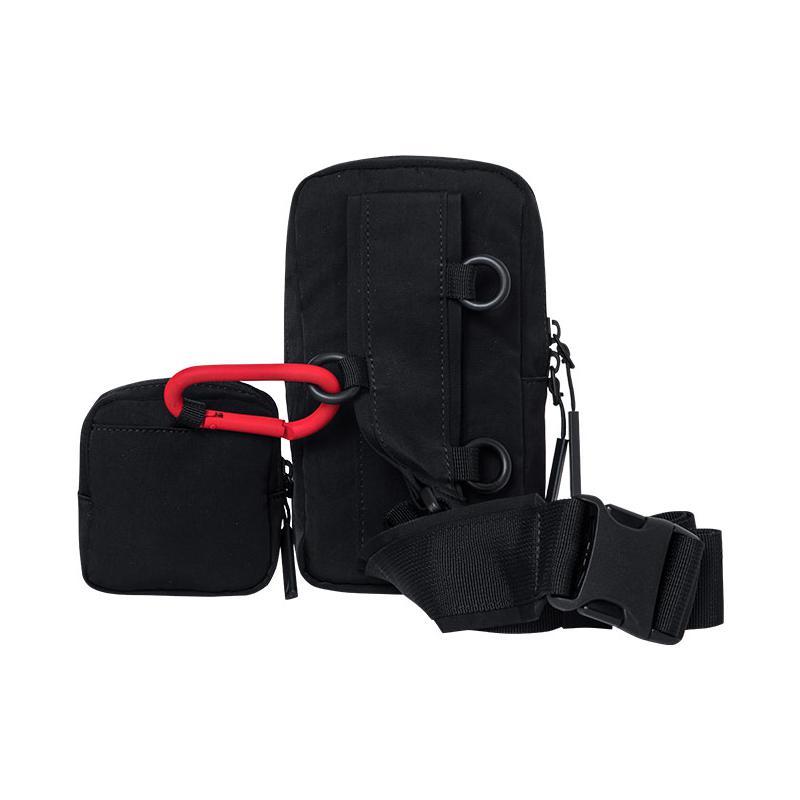 New Anta Fabric Shoulder Bag, Crossbody Bag Regular Unisex Black 192220129R