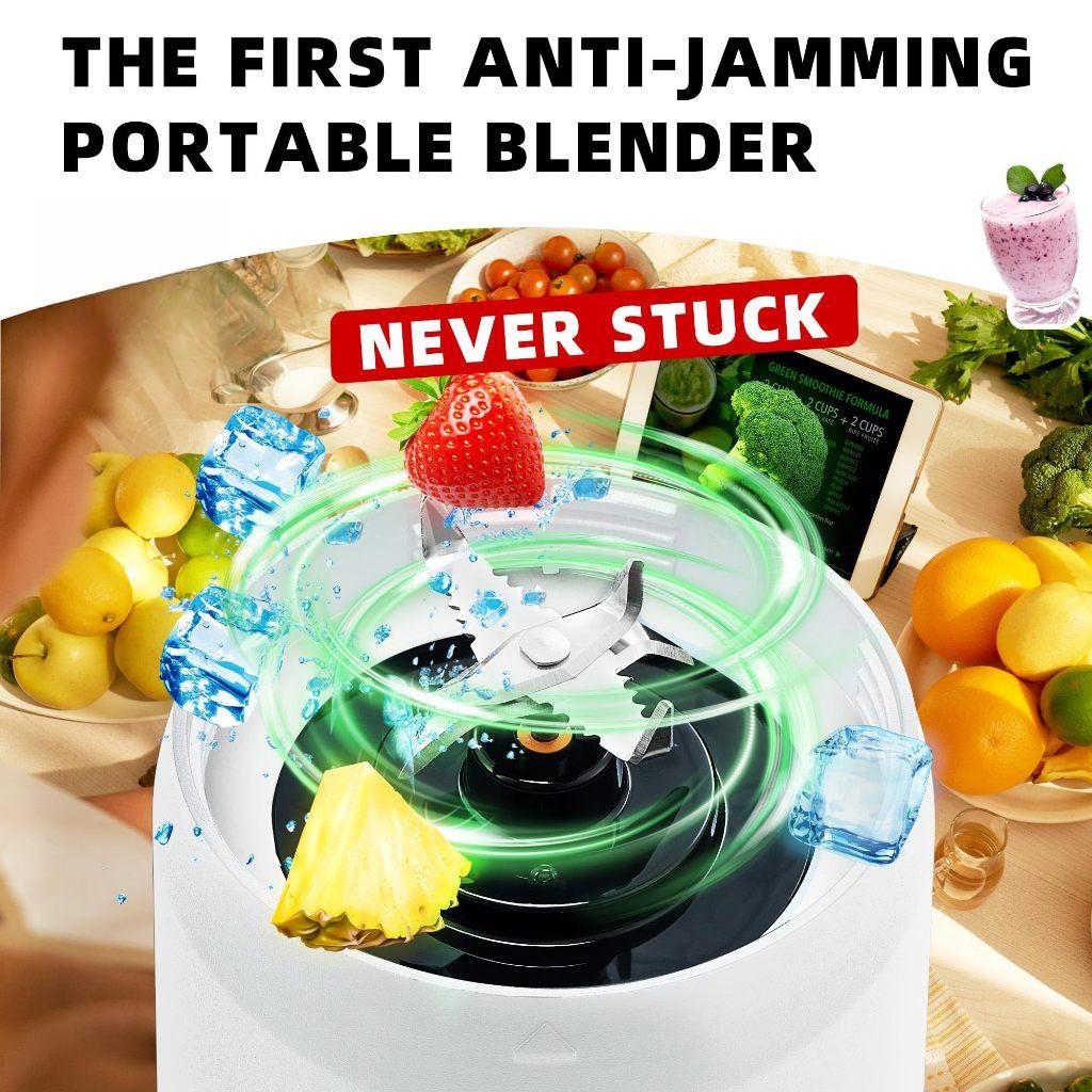 700ML Electric Juicer Small Travel Portable Juice Blender Large Capacity USB Rechargeable Mini Juice Cup