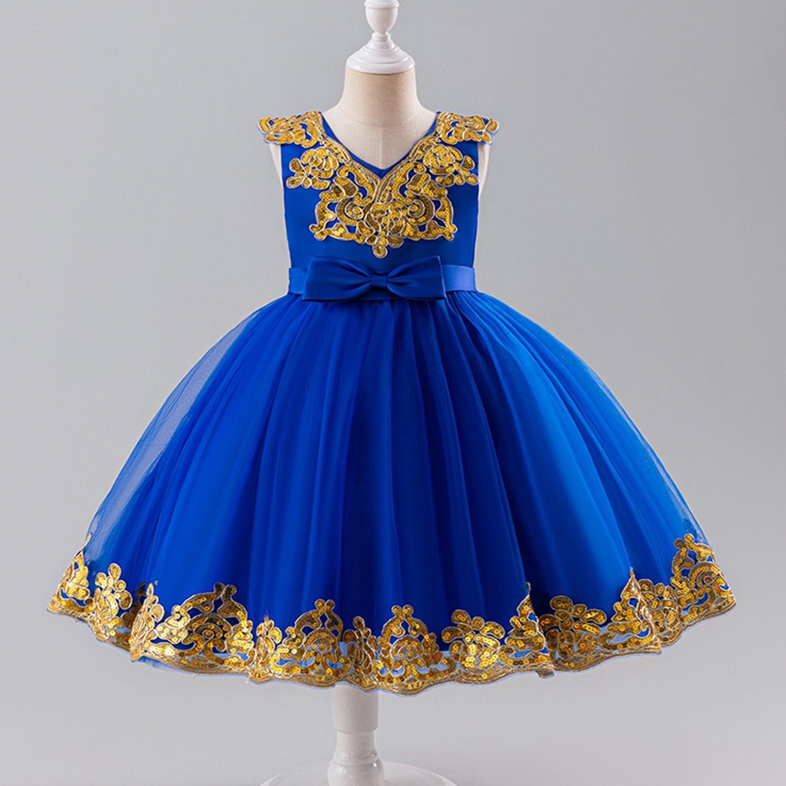 

Платье принцессы для девочек для выступления 120