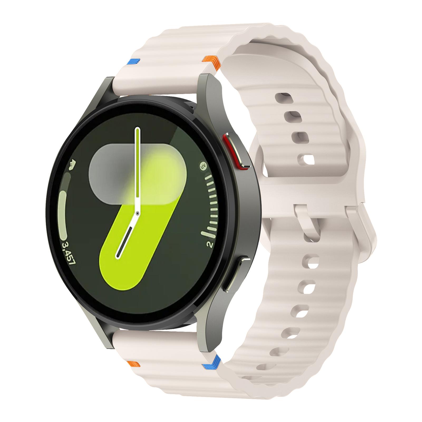 

20mm 22mm watch Straps For Galaxy Watch 6/7/FE/5/pro/4/Classic/3/Active 2/Gear s3 Silicone Bracelet Huawei watch GT/5/4/3/2 Band 20mm watch strap