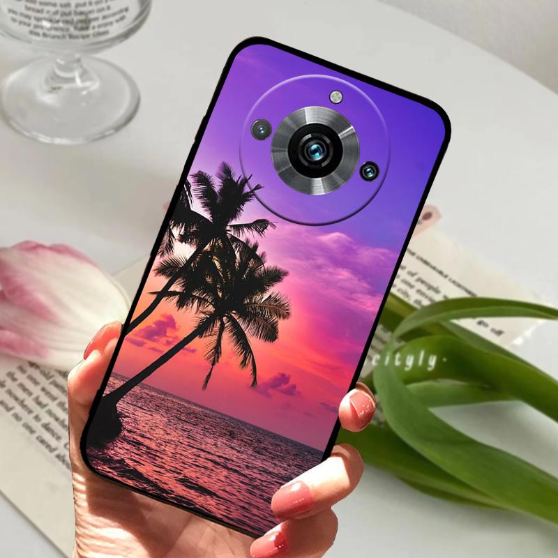 Pro pouzdro Realme 11 Pro Plus Silikonové nárazuvzdorné měkké TPU kryt telefonu Pro Realme 11 11Pro+ 5G Funda Realme11 Pro Capa Kreslený