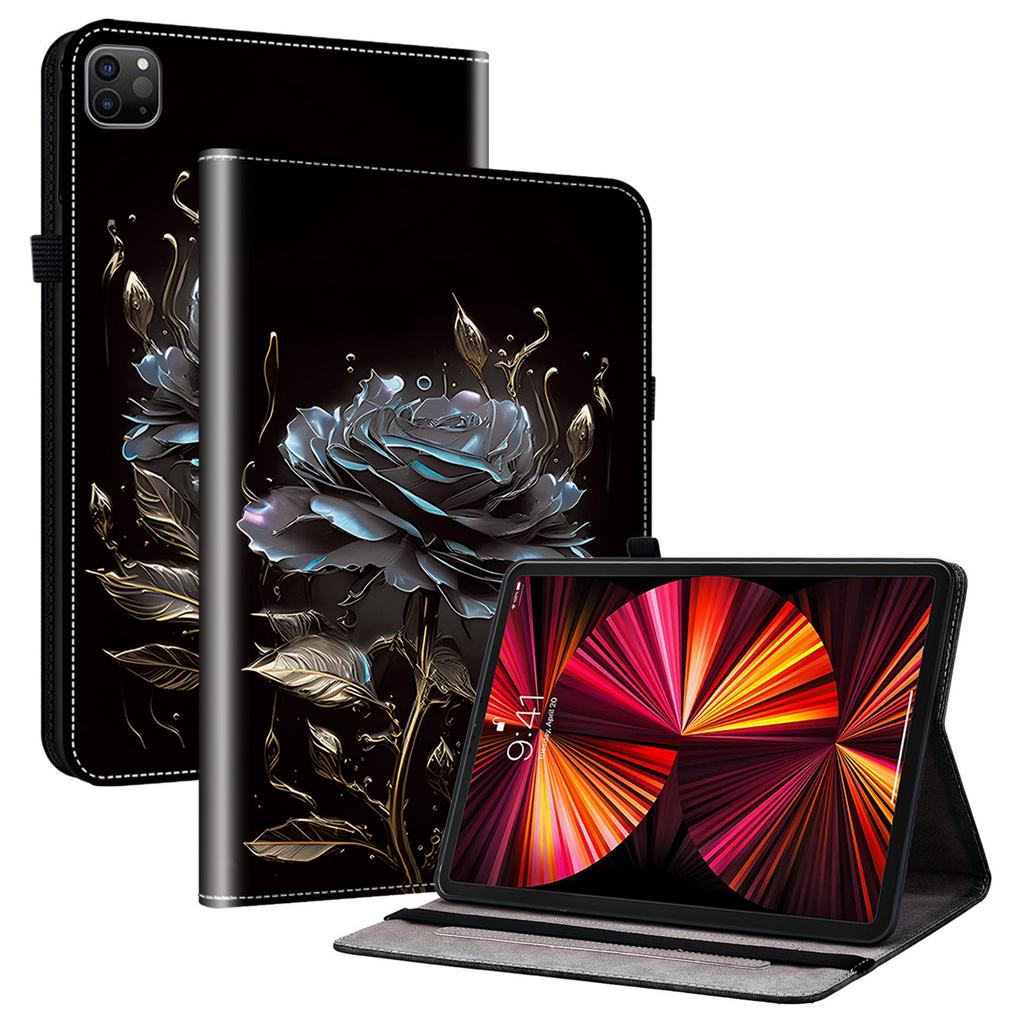 Tablet-Hülle für iPad Air 11 (2025)/(2024)/Pro 11 (2018)/(2020)/(2021)/(2022)/Luft (2022)/(2020) Musterdruckhülle