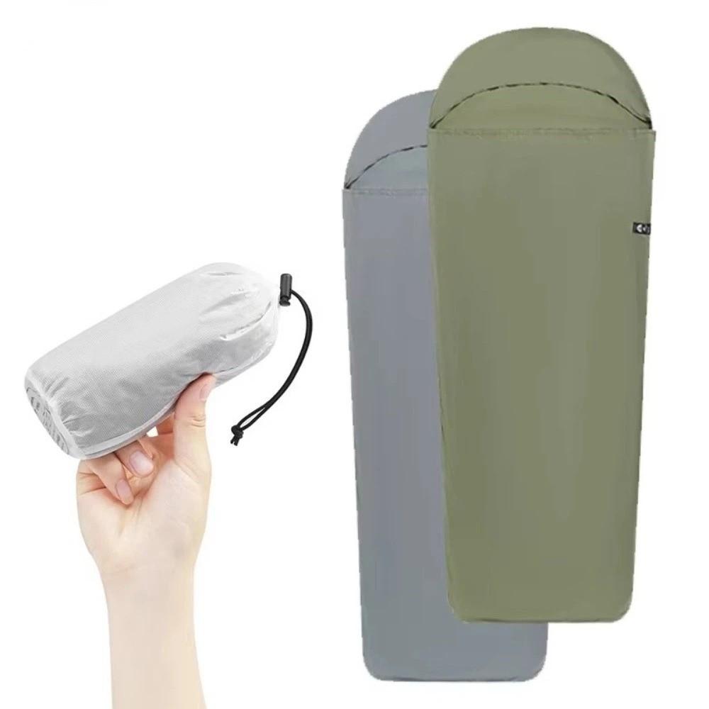 Ultralight Sleeping Bag Liner Warm Nylon Sleeping Bags Inner Liner Single Travel Hotel Camping Sheet Travel Hiking Camping