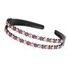 Korean Non-Slip Double Row Plum Blossom Headband for Women and Kids – Versatile Hairpin Accessory