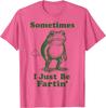 Sometimes I Just Be Fartin Funny Vintage Frog Graphic Tshirt Unisex Humorous Animal Tee Trend Casual Daily Tops