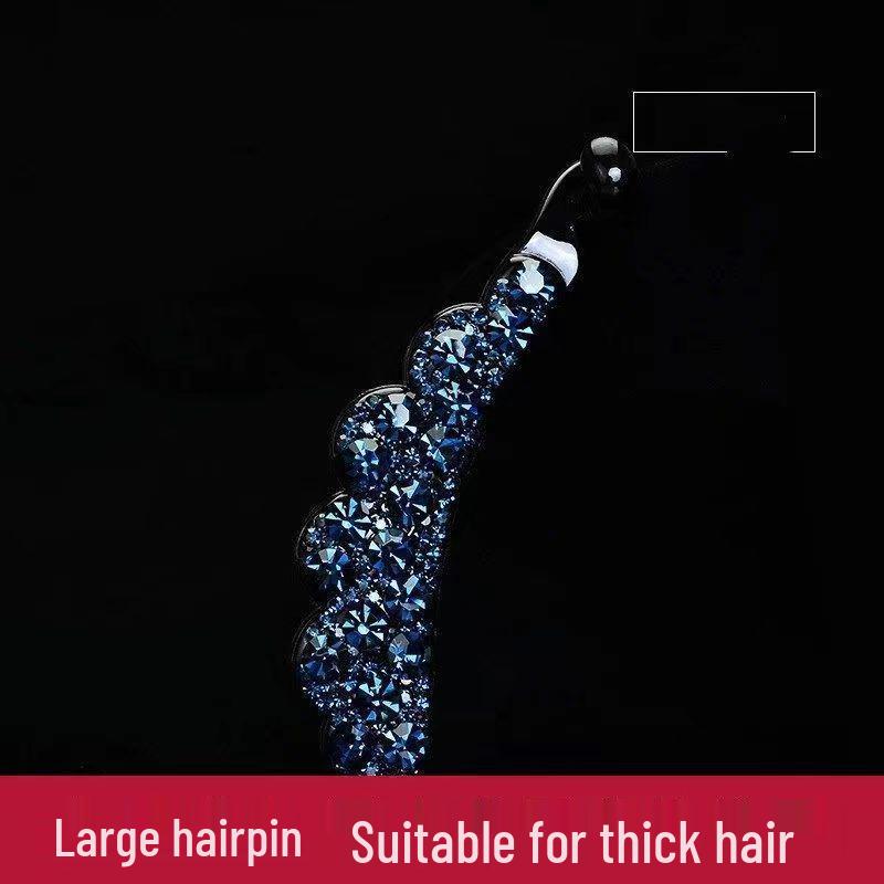 Pince à Cheveux Queue de Cheval Banane Verticale Style Coréen pour Femmes - Accessoire Épingle à Cheveux d'Été