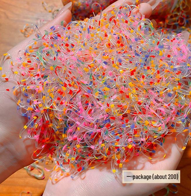 

Красочные эластичные резинки для волос и скранчи - Прочные, нежные к волосам, идеально подходят для младенцев и девочек