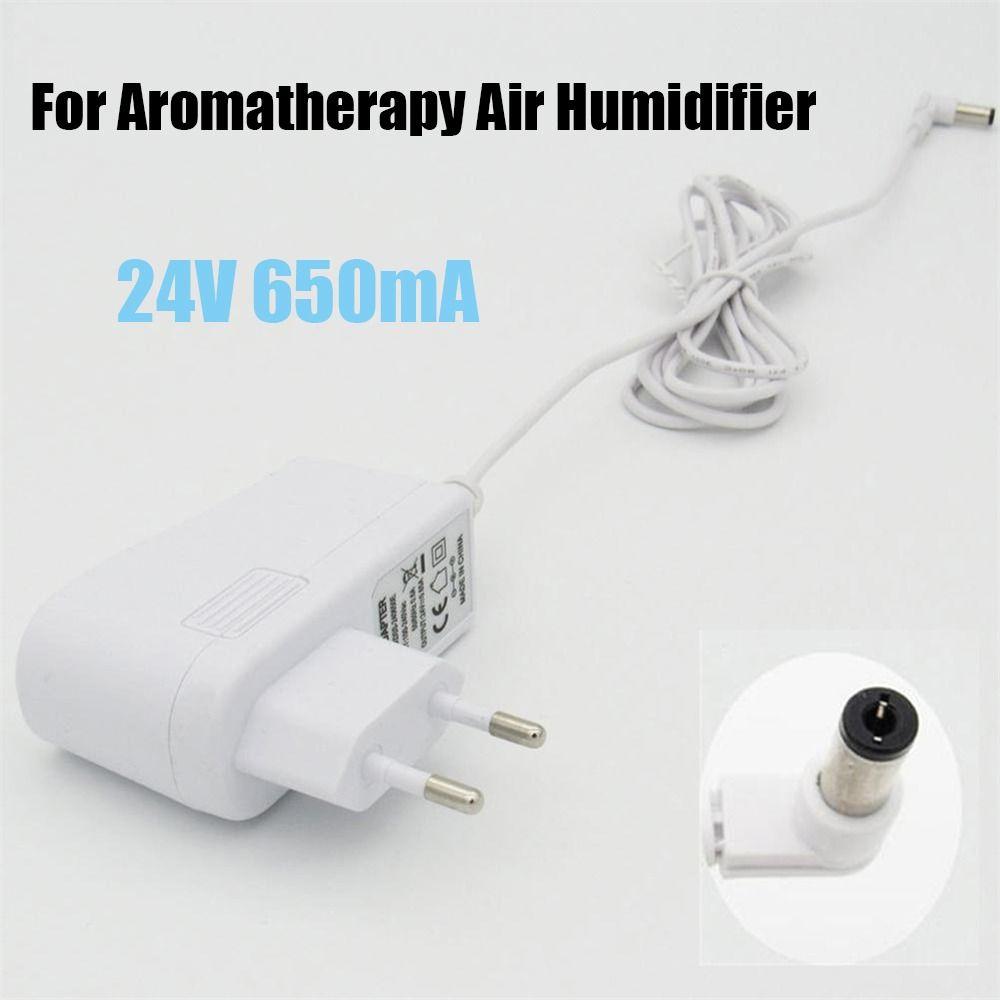 Câble Adaptateur d'Alimentation de Rechange Adaptateur 24V 650mA Chargeur Humidificateur d'Air d'Aromathérapie