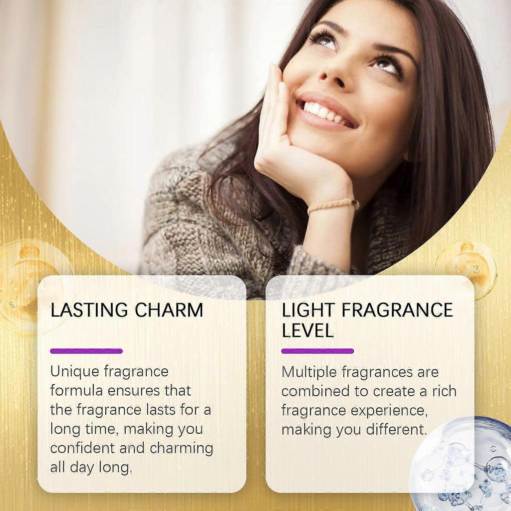 Damen-Charme Langanhaltender Duft Leichter Blumiger Eleganter Langanhaltender Duft Partner-Dating-Charme Temperament Parfüm weniger