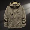 Men's Outdoor Hooded Warm Workwear Jacket - Autumn/Winter Pilot Windbreaker