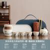 Ru kiln portable travel tea set outdoor camping tea drinking equipment souvenir gift