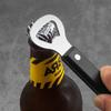 New Stainless Steel Manual Bottle Opener Double End Beer Can Opener Small Bar Speed Opener for Bartenders Camping Home Kitchen