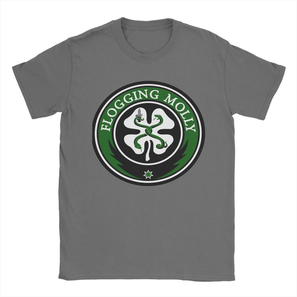 Mens TShirt Flogging Molly Dropkick Murphys Casual Cotton Tees Short Sleeve  T Shirt Crewneck Tops Graphic