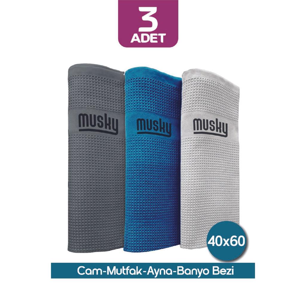 3-pack Microfiber Cleaning Cloth | Magic Cloth | 3 Pack | Neon Series | 40x60cm Glass, Showcase, Kitchen