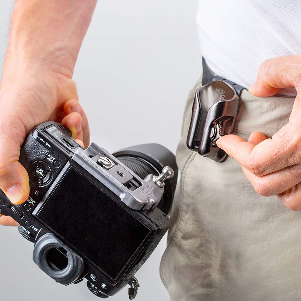 SpiderHolster SpiderLight Holster and Plate Box Set for Mirrorless and Compact DSLR Cameras