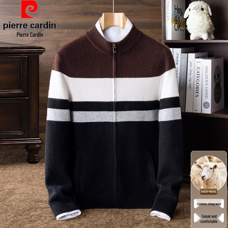 Pierre Cardin Men's Warm Knit Cardigan Sweater