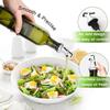 Large Capacity Thickened Glass Olive Oil, Soy Sauce & Vinegar Bottle for Kitchen