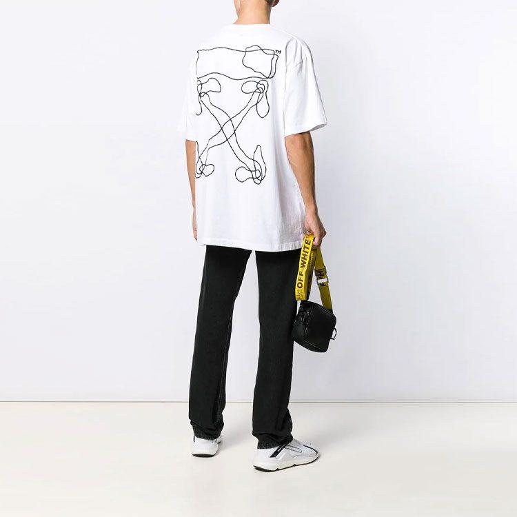 Off-White Oversized Fit Unfinished T-Shirt OMAA038F191850110110