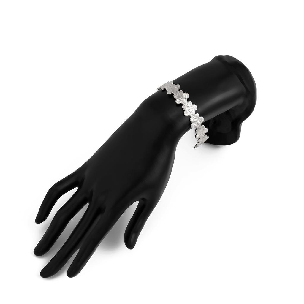 Starfish Flower Open Cuff Bangles for Women Hand Decoration Jewelry Gift Ocean Style Adjustable Metal Spring Bangles Party Accessories