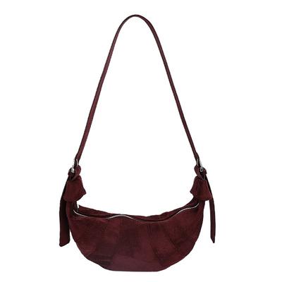 Slack Retro Shoulder Bag Large Capacity Bag Women's New Autumn Messenger Bag Croissant Bag