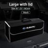 Car Trunk Storage Bag Felt Cloth Organizer Box Toolcase Auto Accessorie For Subaru STI XV Forester Outback Legacy Impreza Levorg X7