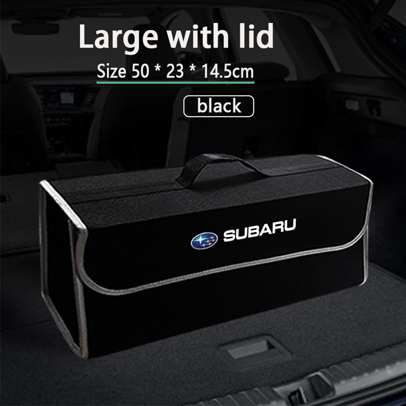 Car Trunk Storage Bag Felt Cloth Organizer Box Toolcase Auto Accessorie For Subaru STI XV Forester Outback Legacy Impreza Levorg X7