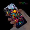 Aesthetics Mechanical Luminous Phone Case For iPhone 17 Air 16 15 14 13 12 11 Pro Max 17 Plus Mini LED Glow Phone Cover